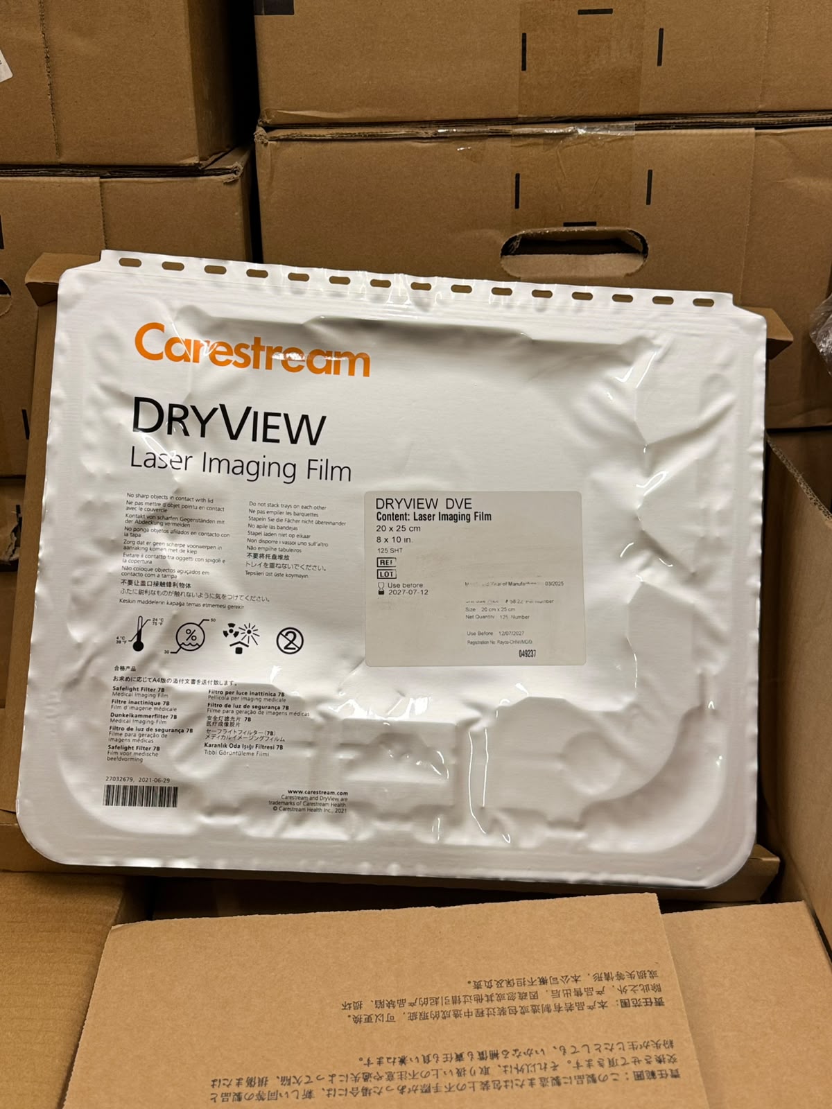 Carestream Lazer Görüntüləmə Filmi- 35*43 N125