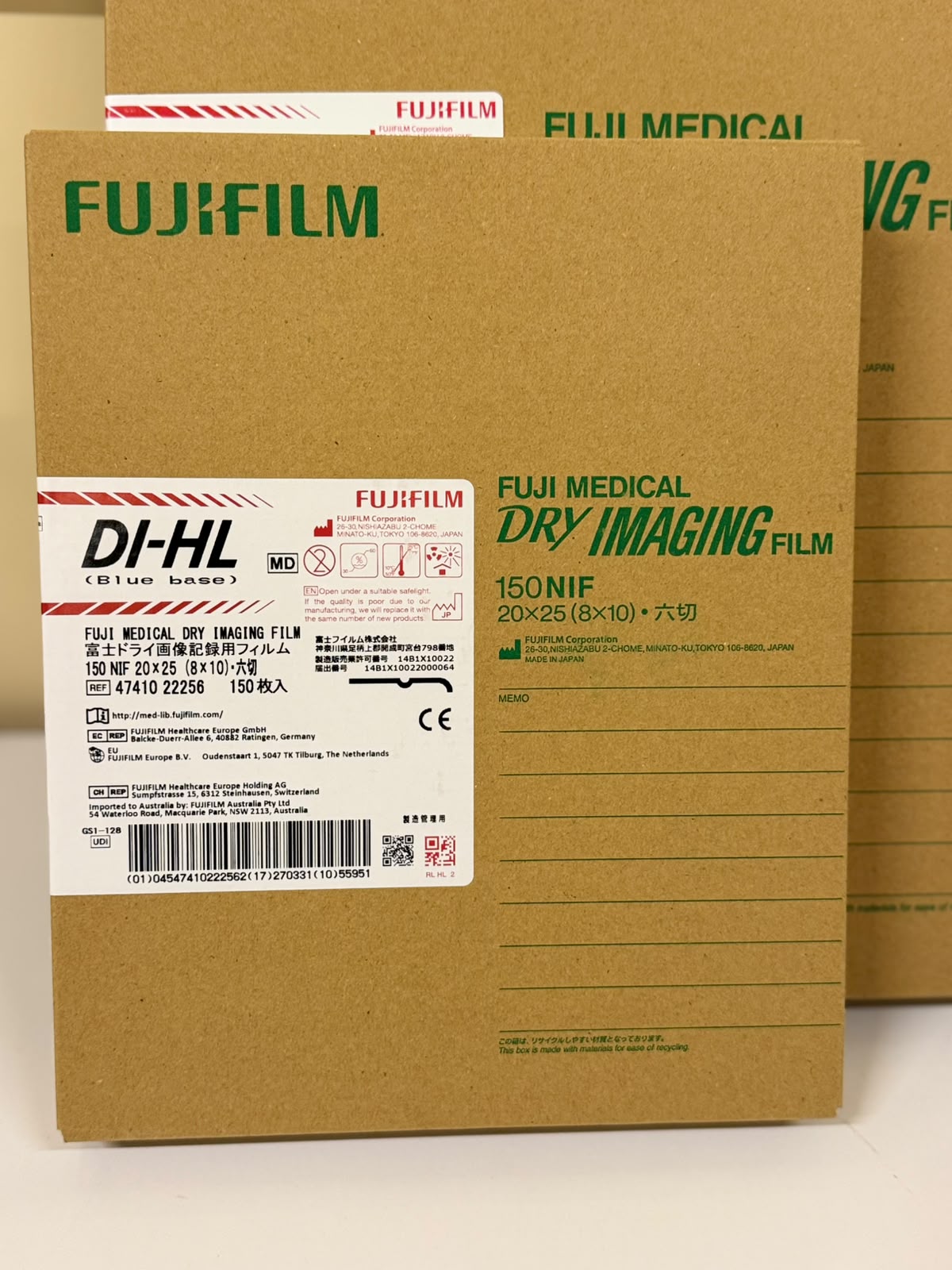 FUJIFILM Lazer görüntüləmə filmi DI-HL 20*25 N150