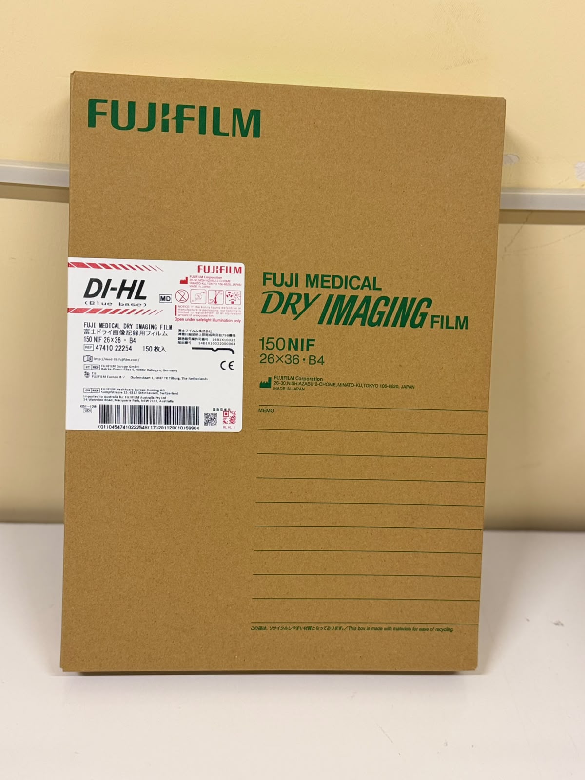 FUJIFILM Lazer görüntüləmə filmi DI-HL 26*36 N150
