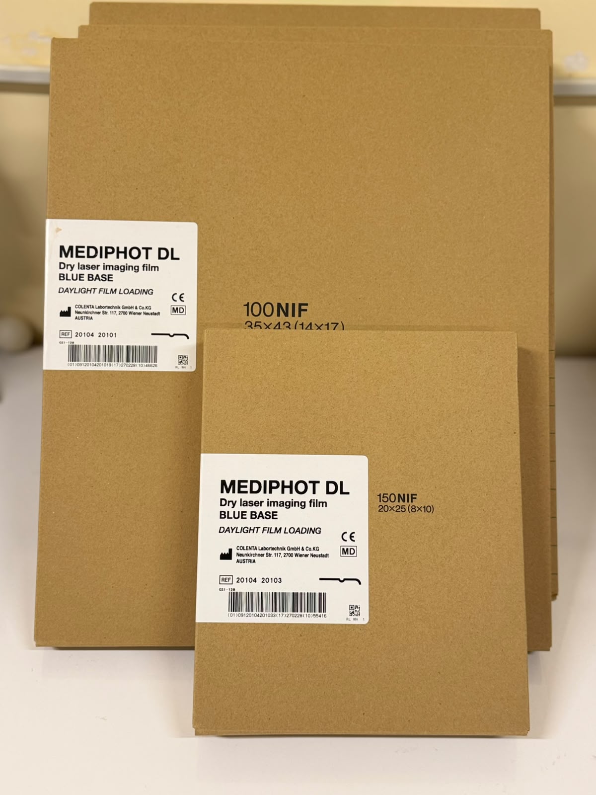 MEDIPHOT DL Lazer görüntüləmə filmi-20*25 N100