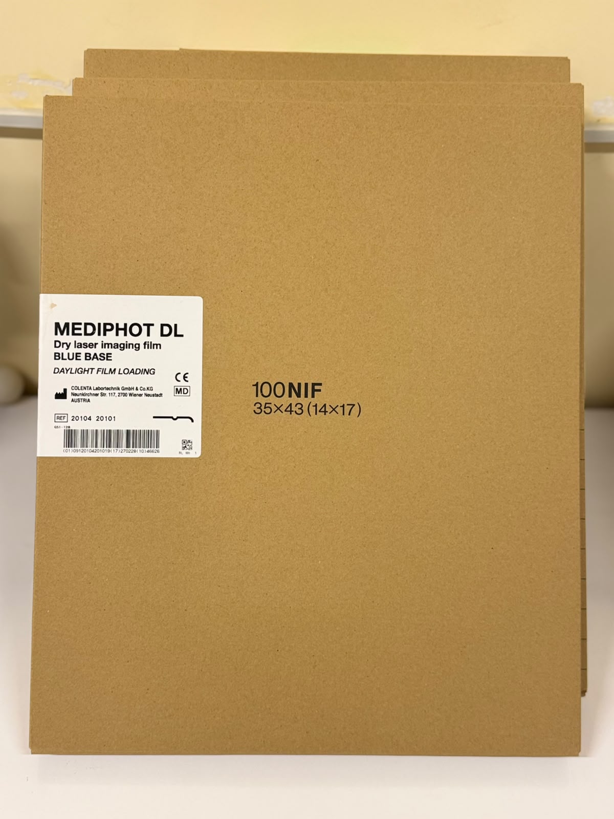 MEDIPHOT DL Lazer görüntüləmə filmi- 35*43 N100